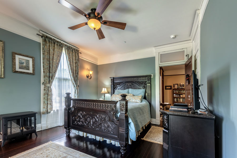 The Magnolia Suite Bedroom | Cherry Tree Inn | The Groundhog Day House | IL
