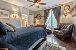 The Old Oak Suite Bedroom | Cherry Tree Inn Bed and Breakfast | Woodstock, IL