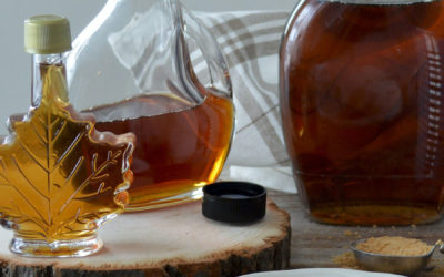 Apple Bourbon Maple Syrup